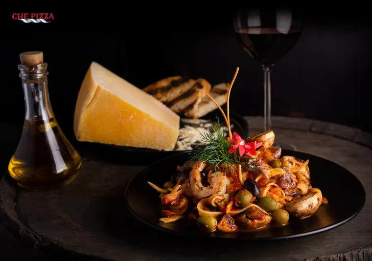 Imagen gastronómica con composición editorial.